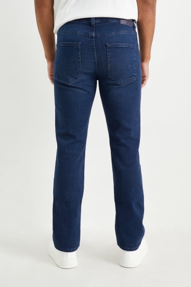 Bărbați - Premium Denim by C&A - straight jeans - LYCRA® - denim-albastru închis