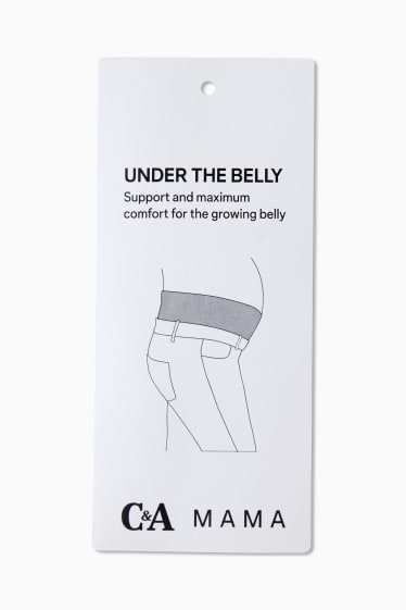 Femei - Pantaloni de pijama gravide - cu buline - gri