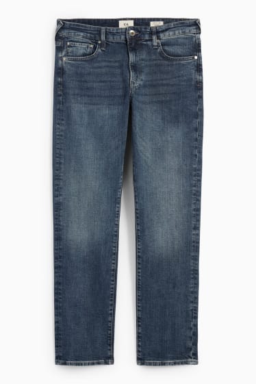 Bărbați - Straight jeans - LYCRA® - denim-albastru închis