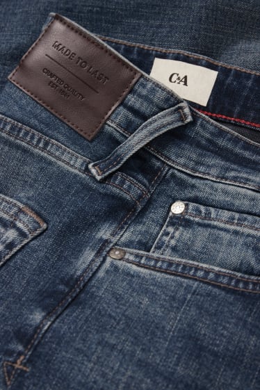 Bărbați - Straight jeans - LYCRA® - denim-albastru închis