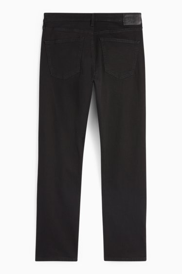 Bărbați - Straight jeans - LYCRA® - negru
