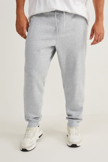 Bărbați - Pantaloni de trening - gri deschis melanj