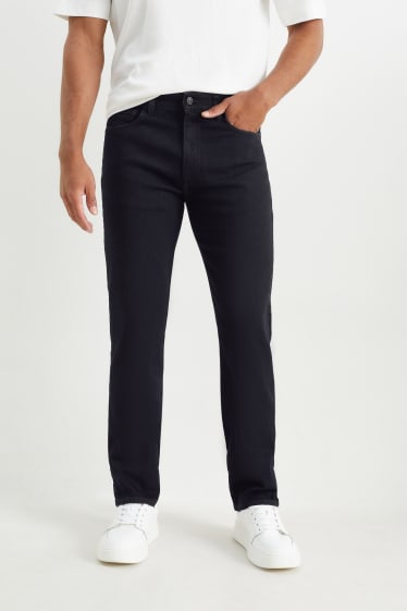 Bărbați - Premium Denim by C&A - straight jeans - LYCRA® - denim-albastru închis