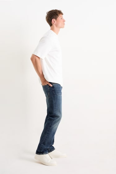 Bărbați - Straight jeans - LYCRA® - denim-albastru închis