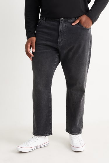Bărbați - Regular jeans - LYCRA® - denim-gri închis