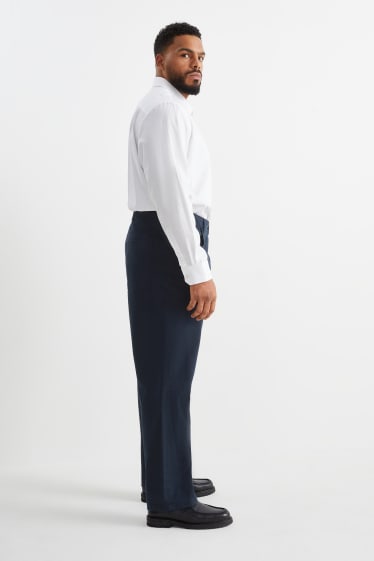 Bărbați - Pantaloni - regular fit - albastru închis