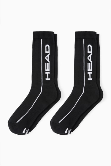 Bărbați - HEAD - multipack 2 perechi - șosete de tenis - negru