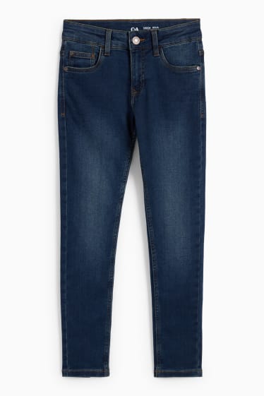 Children Boys - Skinny jeans - denim-dark blue