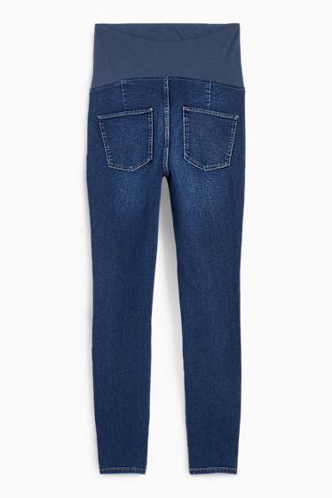 Femei - Jeans gravide - jegging jeans - denim-albastru închis