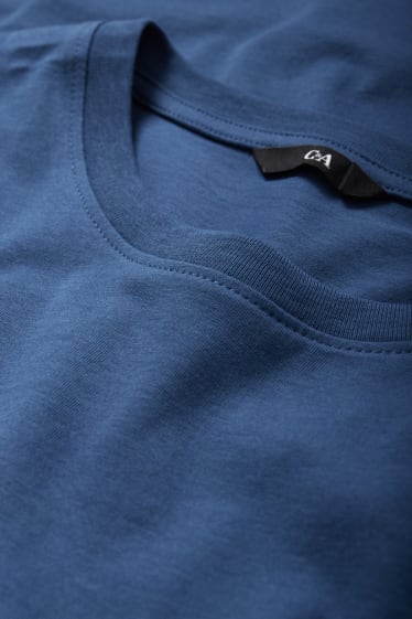 Men - T-shirt - regular fit  - blue