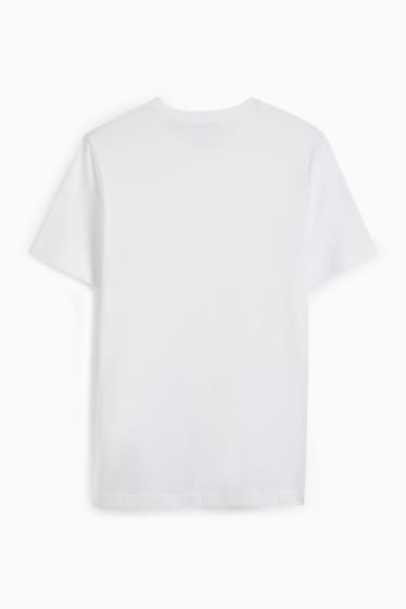Bărbați - Tricou - regular fit  - alb