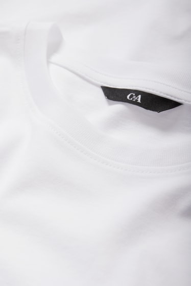 Bărbați - Tricou - regular fit  - alb