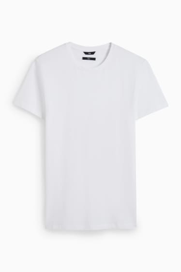 Bărbați - Tricou - slim fit - Flex - alb
