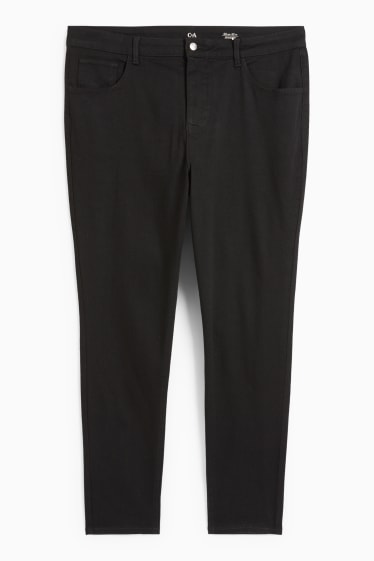 Femei - Jegging jeans - talie înaltă - negru
