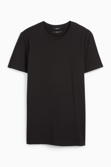 Bărbați - Tricou - slim fit - Flex - negru