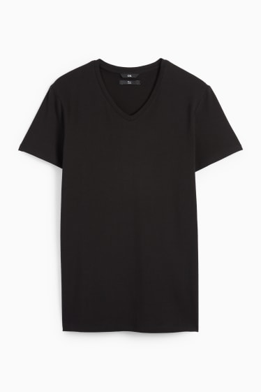 Bărbați - Tricou - slim fit - Flex - negru