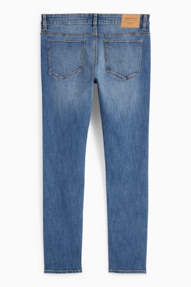 Bărbați - Skinny jeans - LYCRA® - denim-albastru