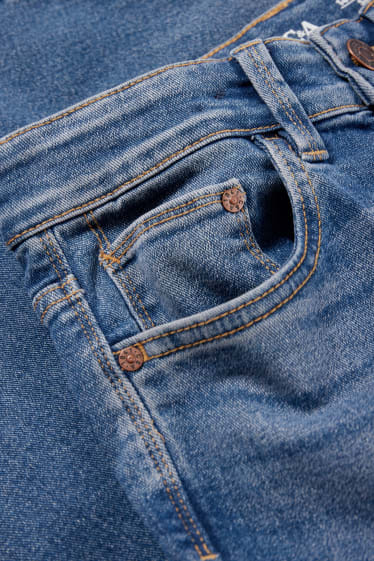 Copii - Băieți - Skinny jeans - denim-albastru