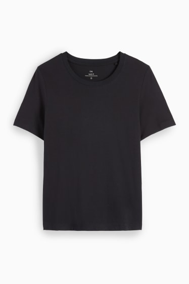 Femei - Tricou - regular fit - negru