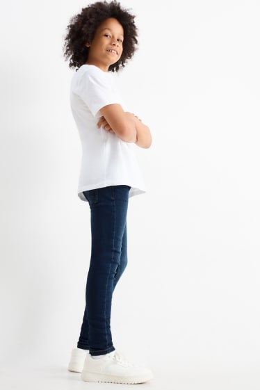 Children Boys - Skinny jeans - denim-dark blue