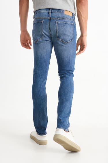 Bărbați - Skinny jeans - LYCRA® - denim-albastru