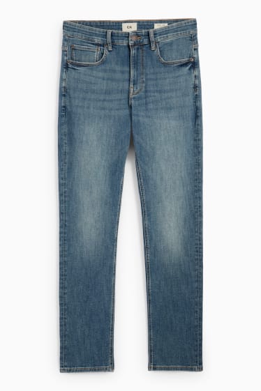 Bărbați - Slim jeans - LYCRA® - denim-albastru