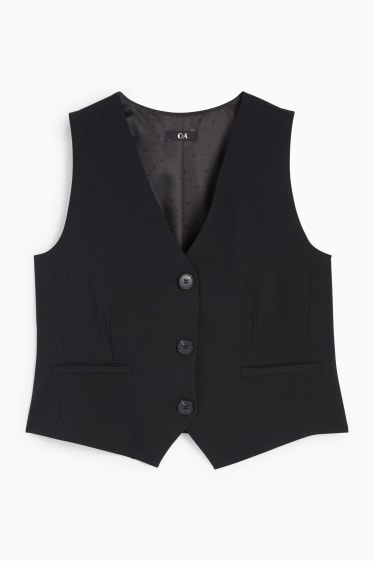 Femei - Vestă office - slim fit - Mix & Match - negru