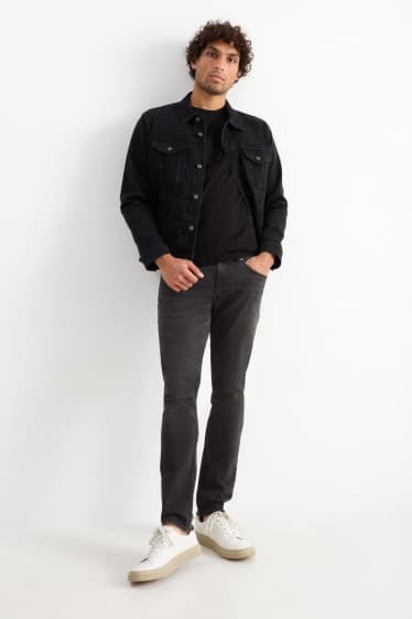 Bărbați - Skinny jeans - denim-gri închis