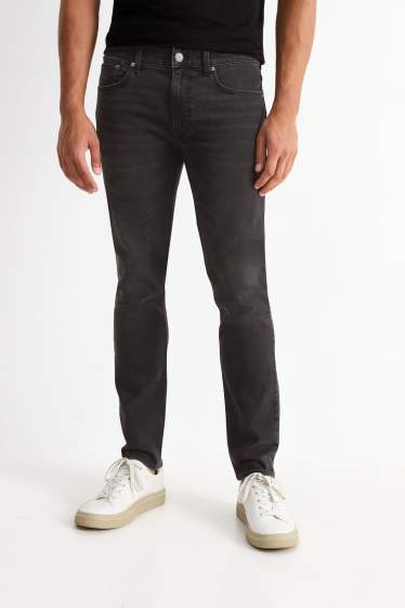 Bărbați - Skinny jeans - denim-gri închis