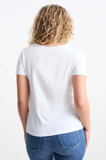 Femei - Multipack 3 buc. - tricou  - alb