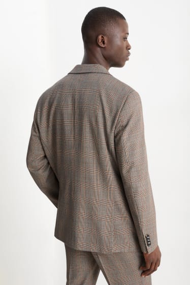 Bărbați - Sacou modular - slim fit - Flex - maro