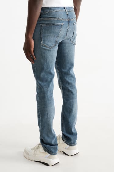Bărbați - Slim jeans - LYCRA® - denim-albastru