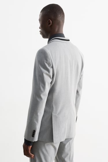 Bărbați - Sacou modular - slim fit - Flex - LYCRA® - gri