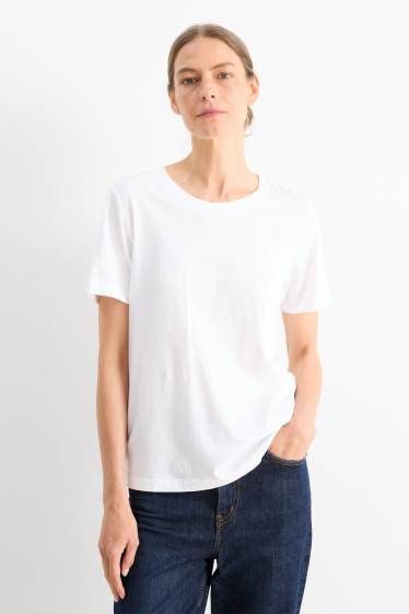 Femei - Multipack 2 buc. - tricou  - alb