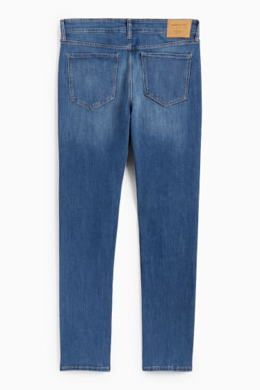 Bărbați - Slim jeans - LYCRA® - denim-albastru