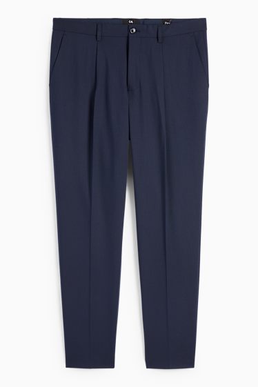 Bărbați - Pantaloni modulari - slim fit - Flex - 4 Way Stretch - albastru închis
