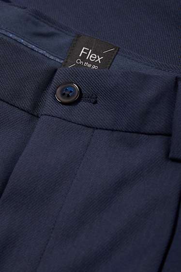Bărbați - Pantaloni modulari - slim fit - Flex - 4 Way Stretch - albastru închis