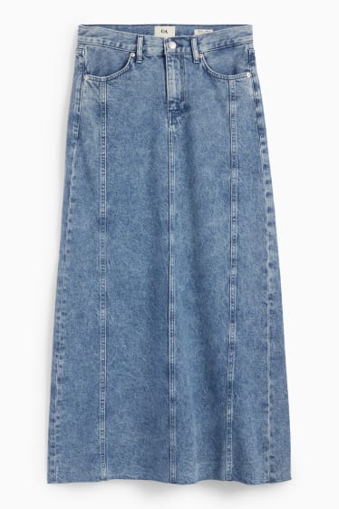 Femei - Fustă de blugi - denim-albastru