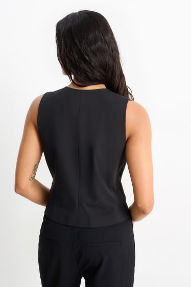 Femei - Vestă office - slim fit - Mix & Match - negru