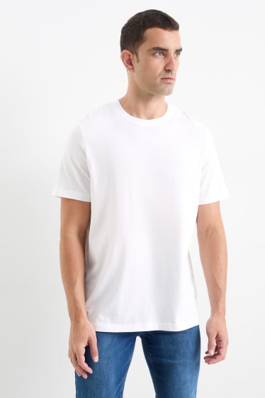 Bărbați - Multipack 3 buc. - tricou - regular fit - alb