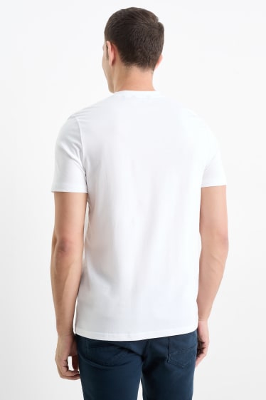 Bărbați - Tricou - regular fit - alb