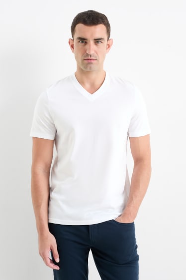 Bărbați - Tricou - regular fit - alb