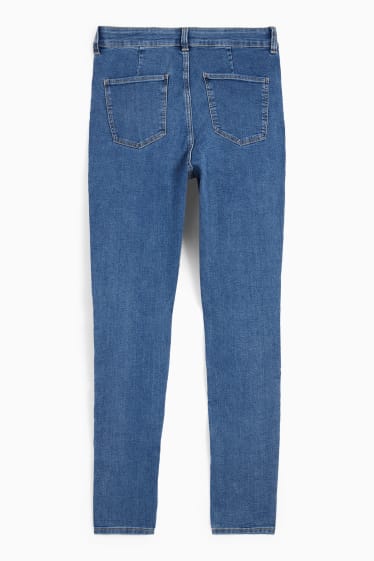 Femei - Jegging jeans - talie înaltă - denim-albastru