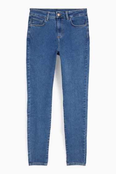 Femei - Jegging jeans - talie înaltă - denim-albastru