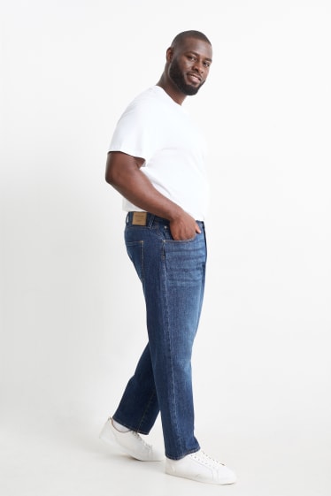 Bărbați - Regular jeans - LYCRA® - denim-albastru închis