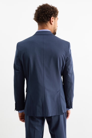 Bărbați - Sacou modular - slim fit - Flex - 4 Way Stretch - albastru închis