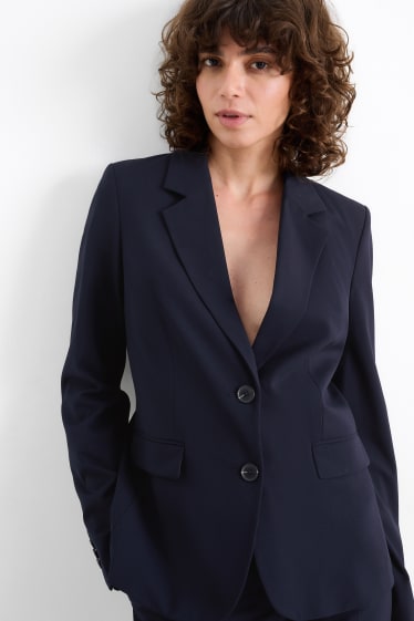 Femei - Blazer office - regular fit - albastru închis