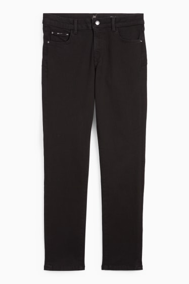 Femei - Slim jeans - talie medie - jeans modelatori - LYCRA® - negru