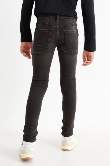 Copii - Băieți - Skinny jeans - denim-gri închis