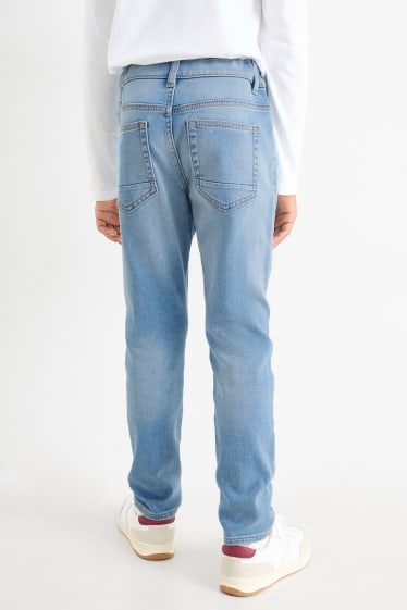 Copii - Băieți - Multipack 2 perechi - slim jeans - betelie extra-lată - albastru